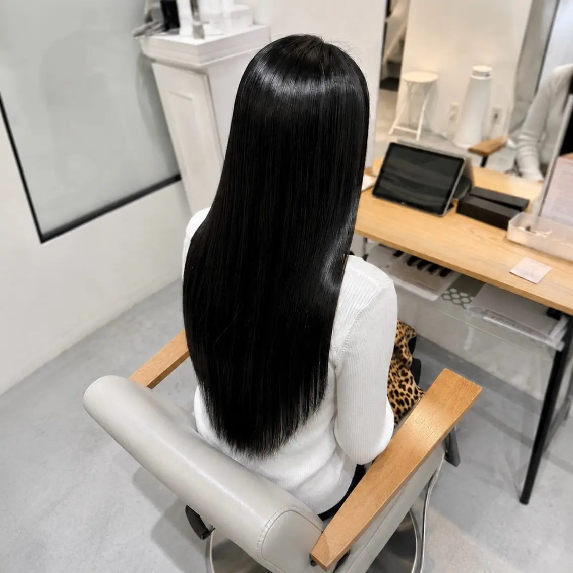 ロング 髪質改善 カット 縮毛矯正 韓国レイヤー/艶髪 vi-taのヘアスタイル