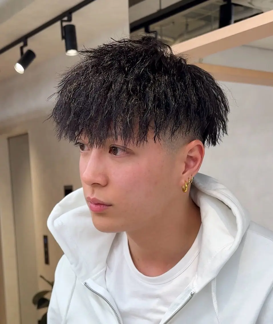 メンズ メンズパーマＮｏ1 Taiyoのヘアスタイル