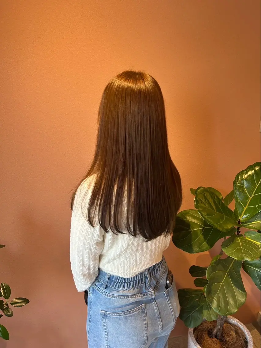 ロング カラー トリートメント 𝐼𝑛𝑖𝑡𝑦 🎀 𝑦𝑢𝑖♡のヘアスタイル
