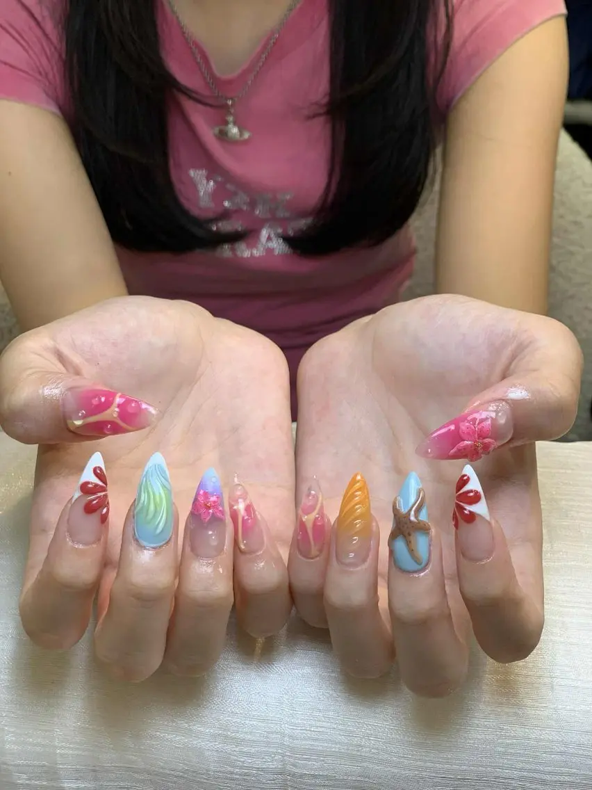 ネイル アートネイル ジェルネイル ネイルチップ Jenn Nail Salonのネイルデザイン