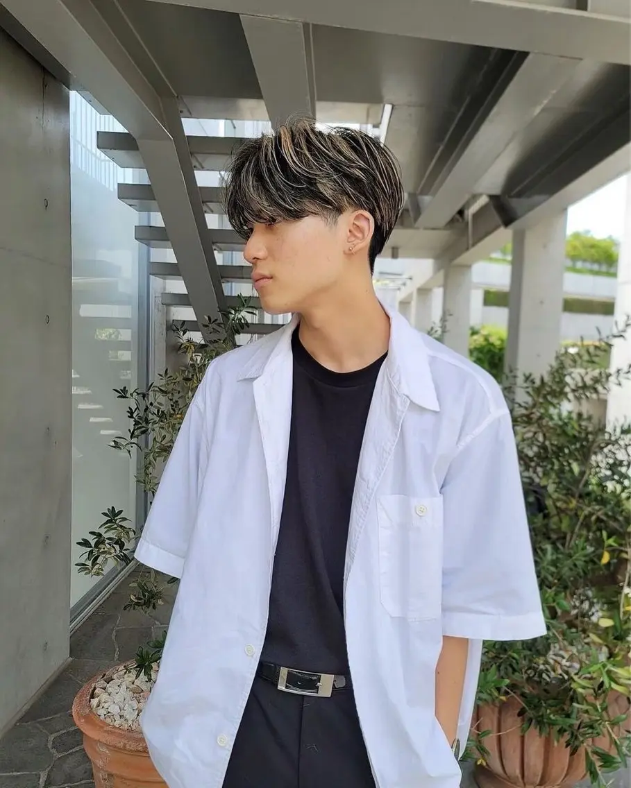 メンズ カット 透けるカラー/メンズ 💫KIRATOのヘアスタイル