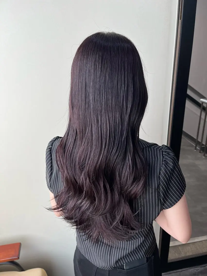 ロング カラー ヘアカラー 夏の透明感カラー☀️ 小林 佳祐Aimeeのヘアスタイル