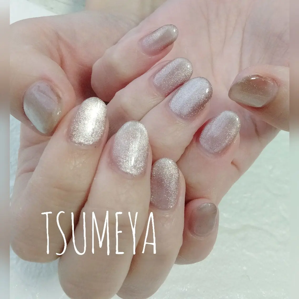 ネイル マグネットネイル _TSUMEYA _のネイルデザイン