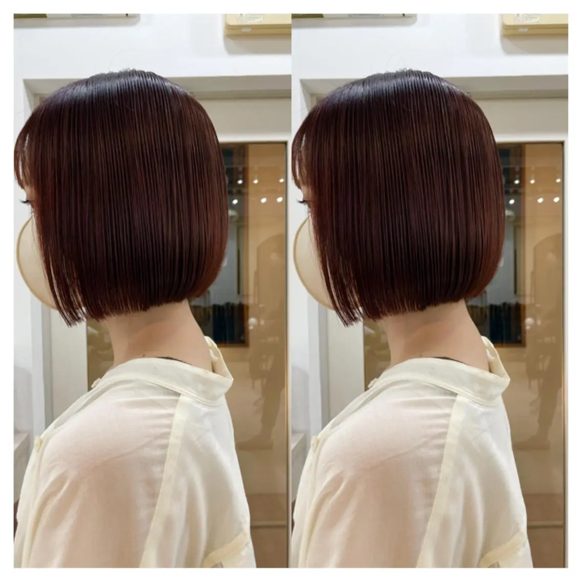 ショート カラー カット ヘアカラー トリートメント 村山 茉衣のヘアスタイル