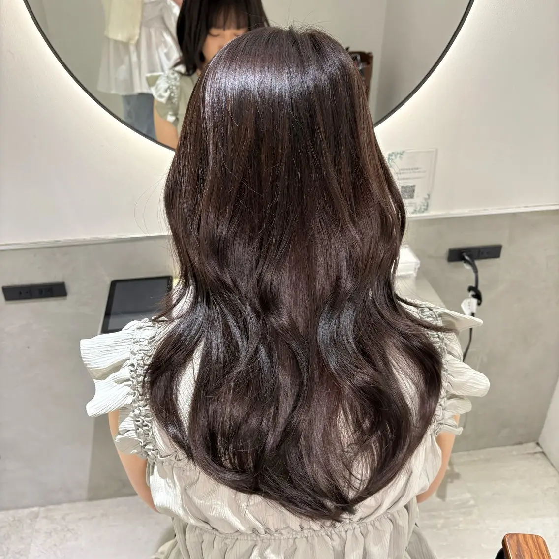 似合わせカラー🫧+髪質改善ウルトワトリートメント+プチスパ✨の写真