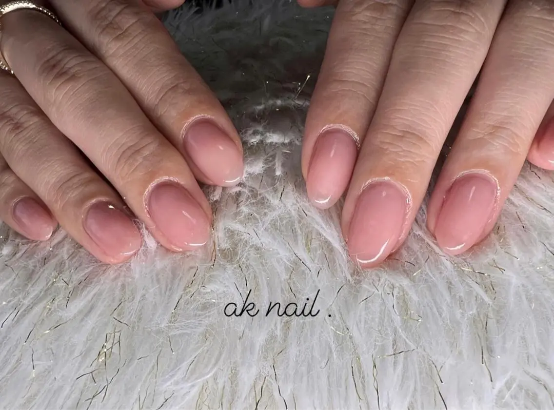 ショート ネイル ハンドネイル ak nail .のネイルデザイン