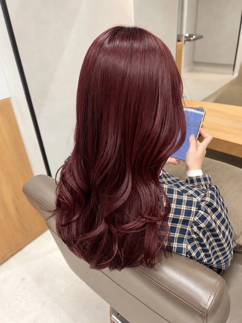 ロング カラー カット ヘアカラー トリートメント ヘッドスパ ヘアセット モデル様募集中 /REIRIのヘアスタイル