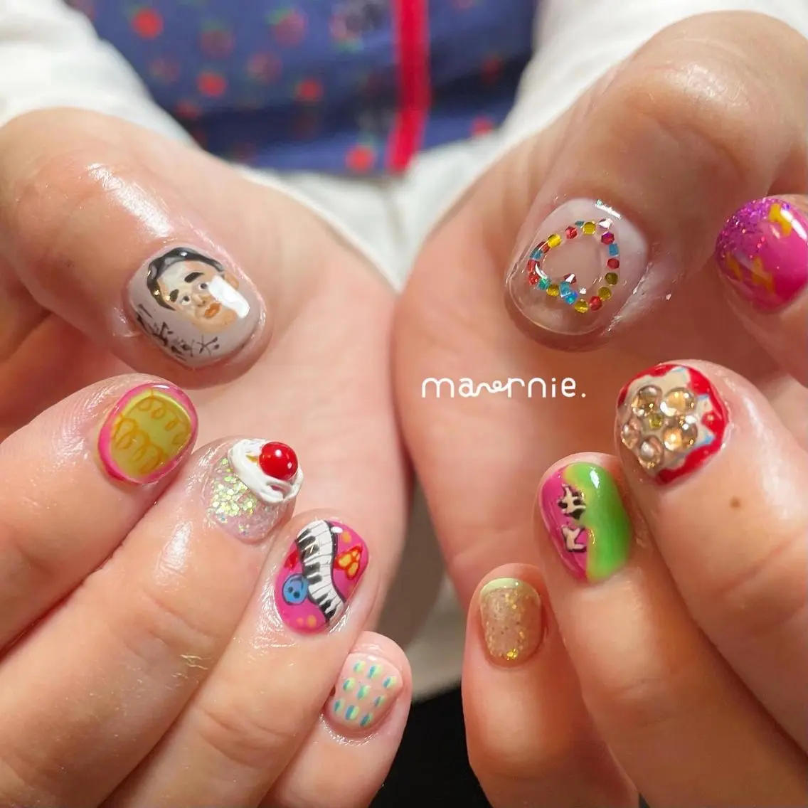 ネイル ハンドネイル ハンドケア nail room marnie.のネイルデザイン