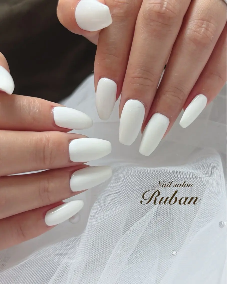 ネイル ワンカラーネイル Nail salon Rubanのネイルデザイン