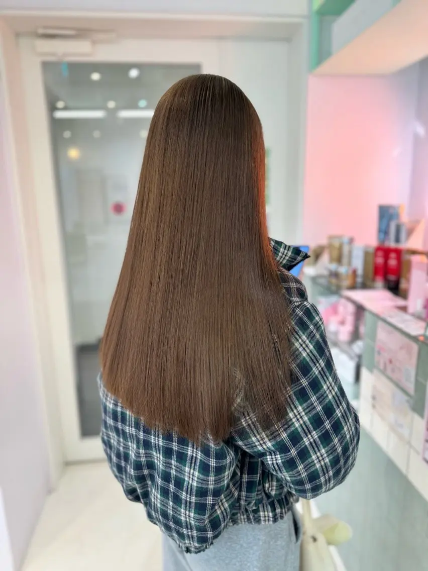 ロング カラー Haruka🕊 透明感カラーのヘアスタイル