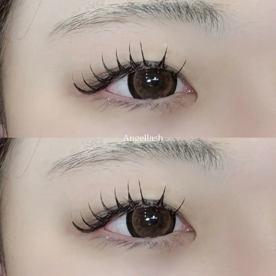 マツエク・マツパ フラットラッシュ AngelLash Satoのマツエク・マツパデザイン