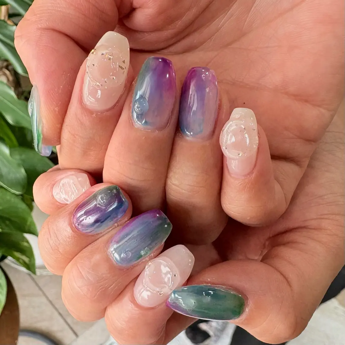 平日限定🌈オフ込nuance  nailがやり放題🫧の写真
