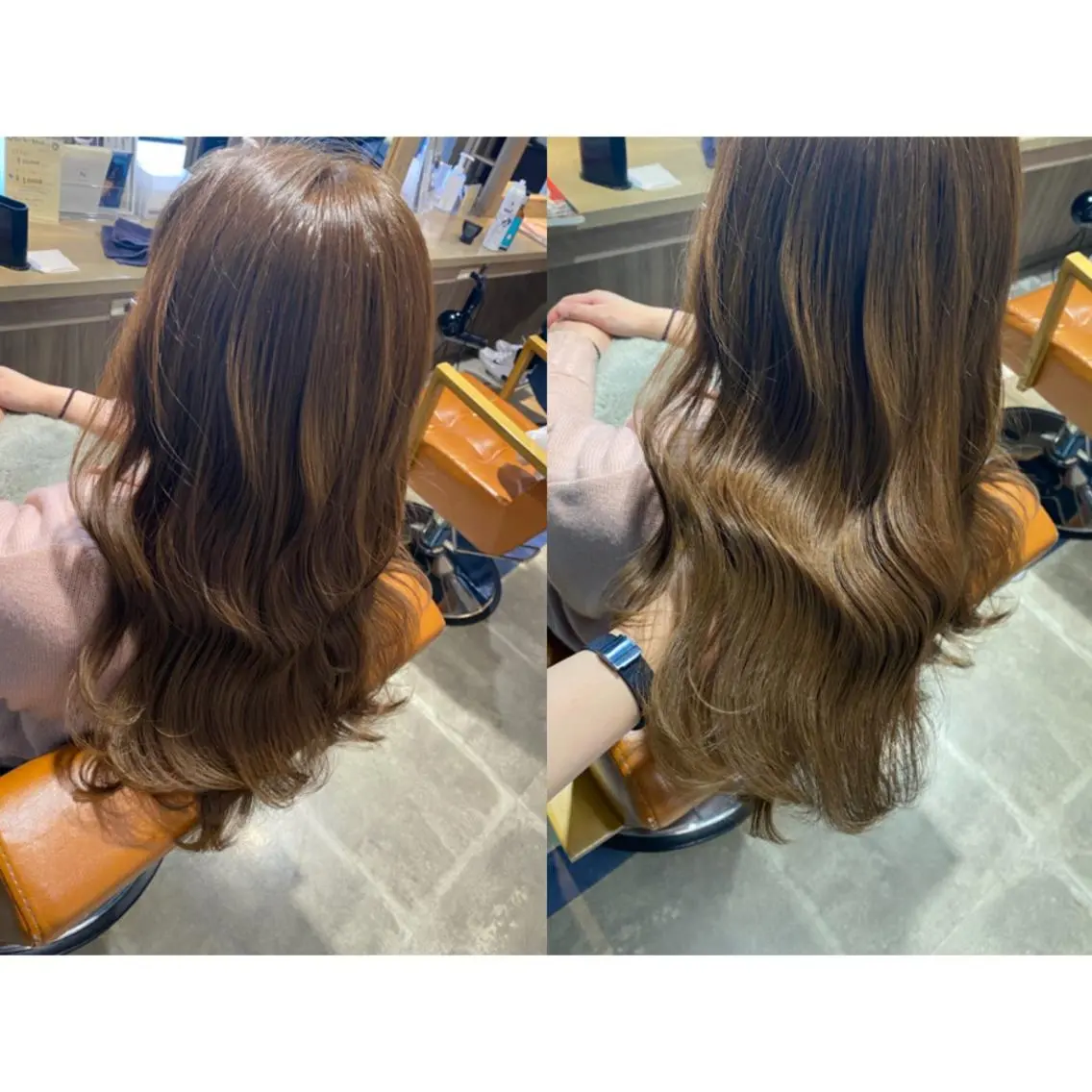 カラー ベージュカラー ブリーチ ブリーチなしカラー カット ヘアカラー トリートメント 🩵盛れる顔周りヘア EMI🩵のヘアスタイル
