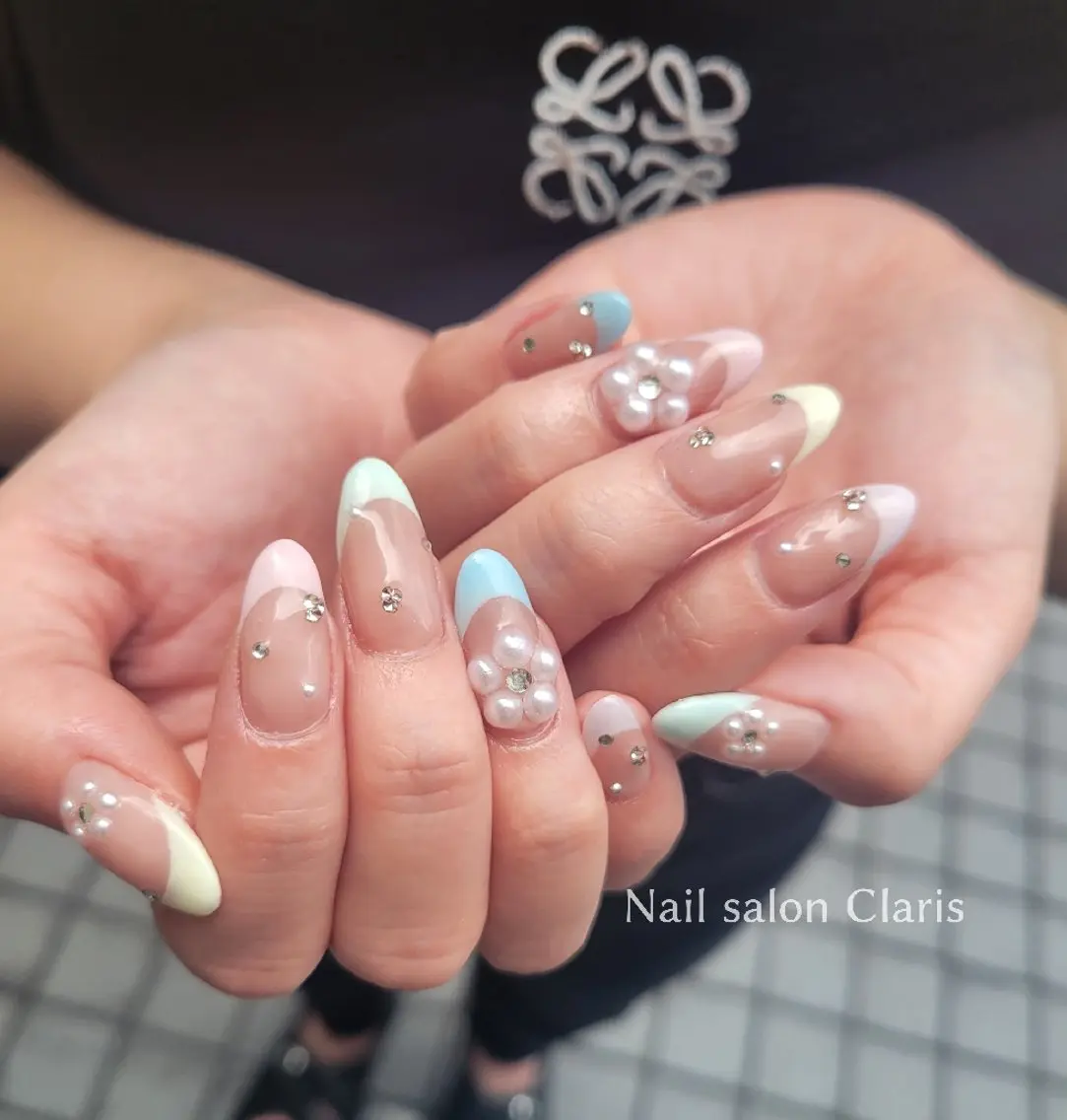 ネイル アートネイル Nailsalon Clarisのネイルデザイン