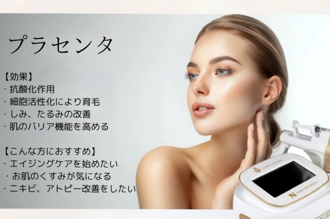 ✨プラセンタ✨エステ版ポテンツァ「ナノスキンニードル」の写真