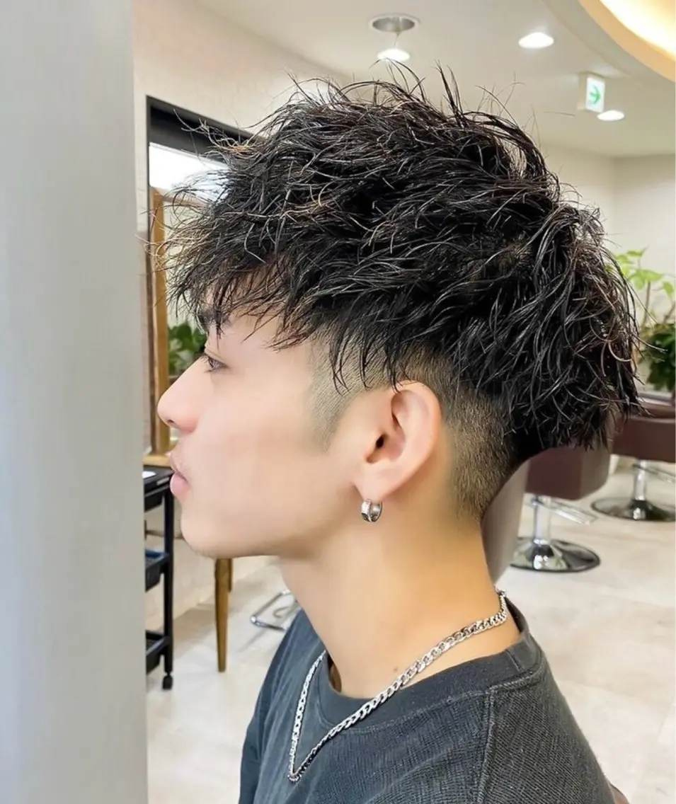 メンズ 尾前 了守のヘアスタイル