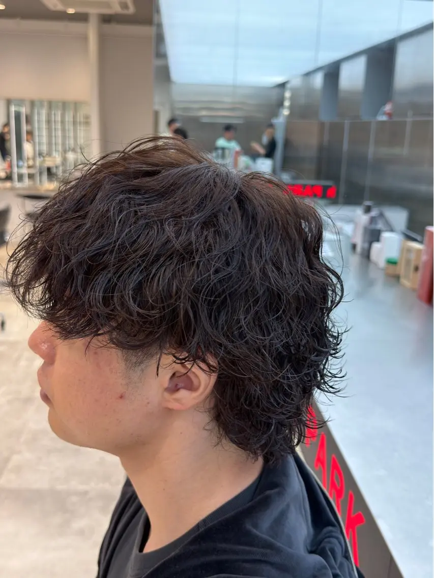 ショート パーマ カット パーマ fifth 児玉達哉 当日予約🙆のヘアスタイル