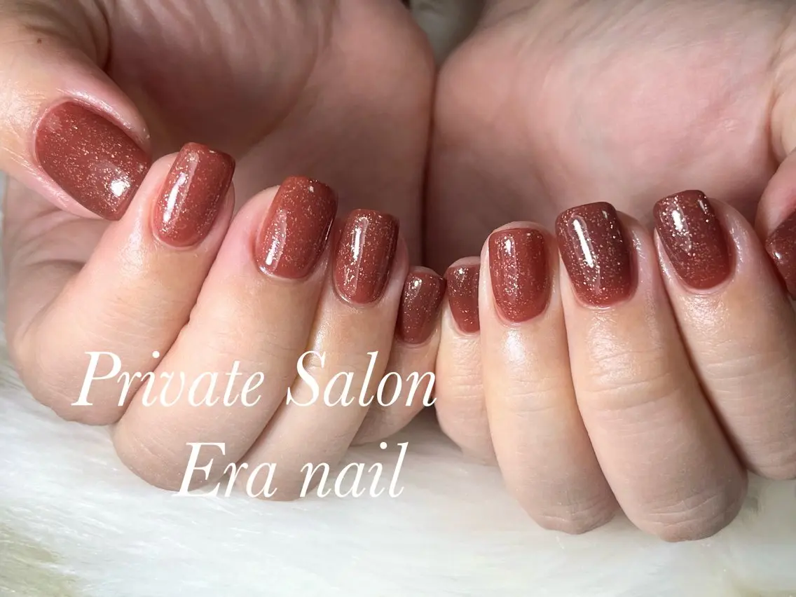 ネイル ワンカラーネイル Era nailのネイルデザイン