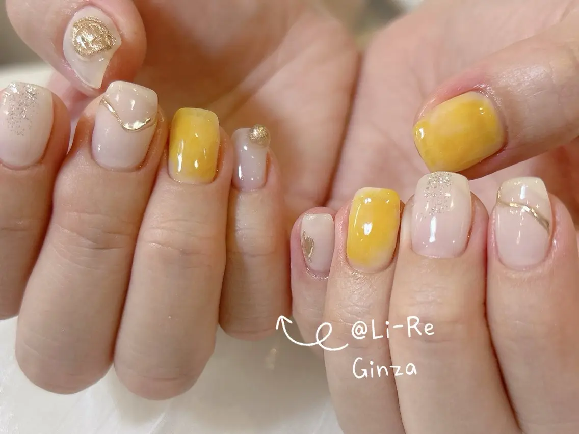 ネイル ハンドネイル Li-Re GINZAのネイルデザイン
