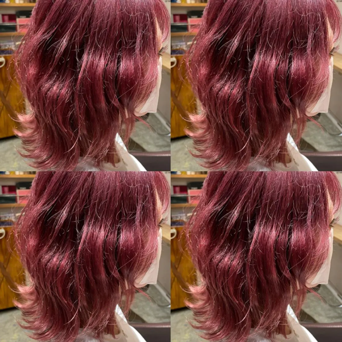 ミディアム カラー Minami. 🩵 再現性特化ヘアのヘアスタイル