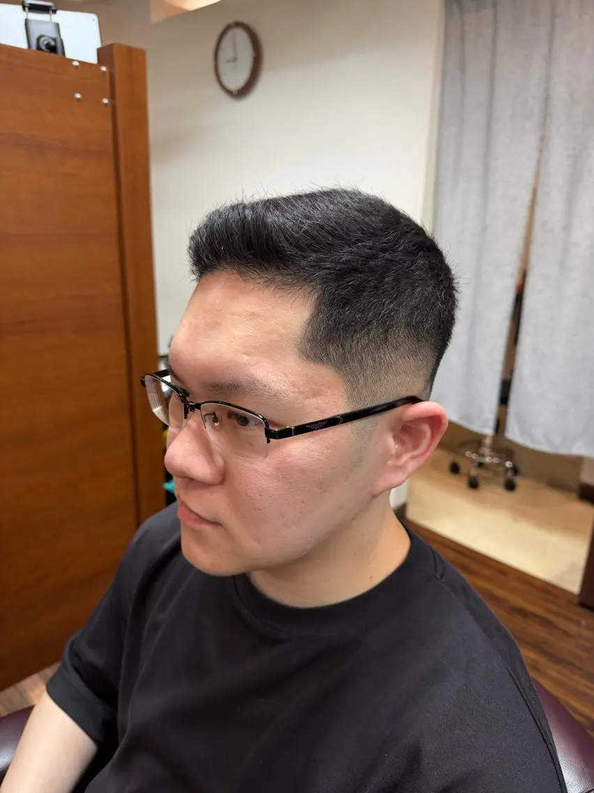ショート メンズ カット ヘアセット 糸山 仁のヘアスタイル