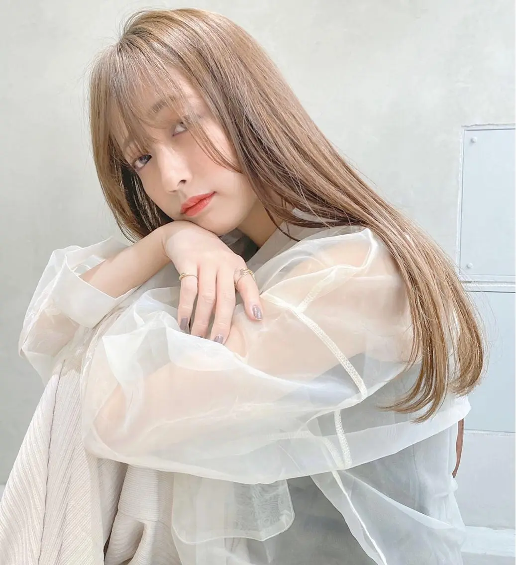 ロング カラー ヘアアレンジ カット ヘアカラー トリートメント ヘッドスパ ヘアセット 可愛いNo.1🌼 /misakiのヘアスタイル