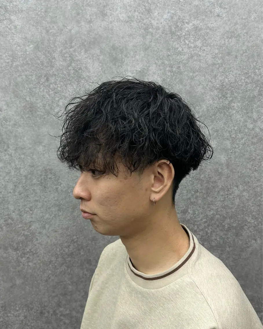 ショート カット パーマ 🔥フェザーパーマ 特化🔥勇斗のヘアスタイル