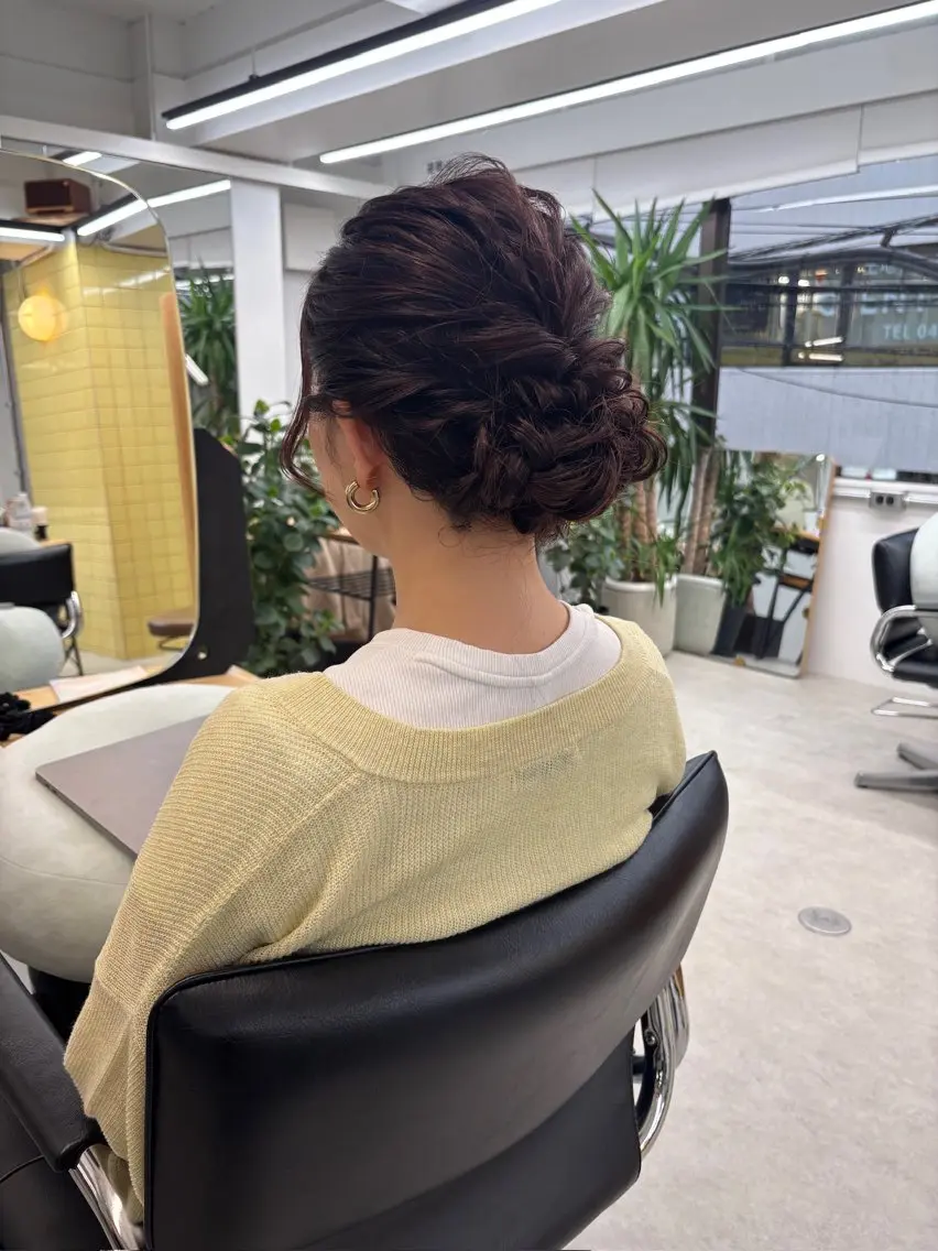ロング ヘアアレンジ 🎀【透明感カラー 縮毛矯正】さえ🎀のヘアスタイル