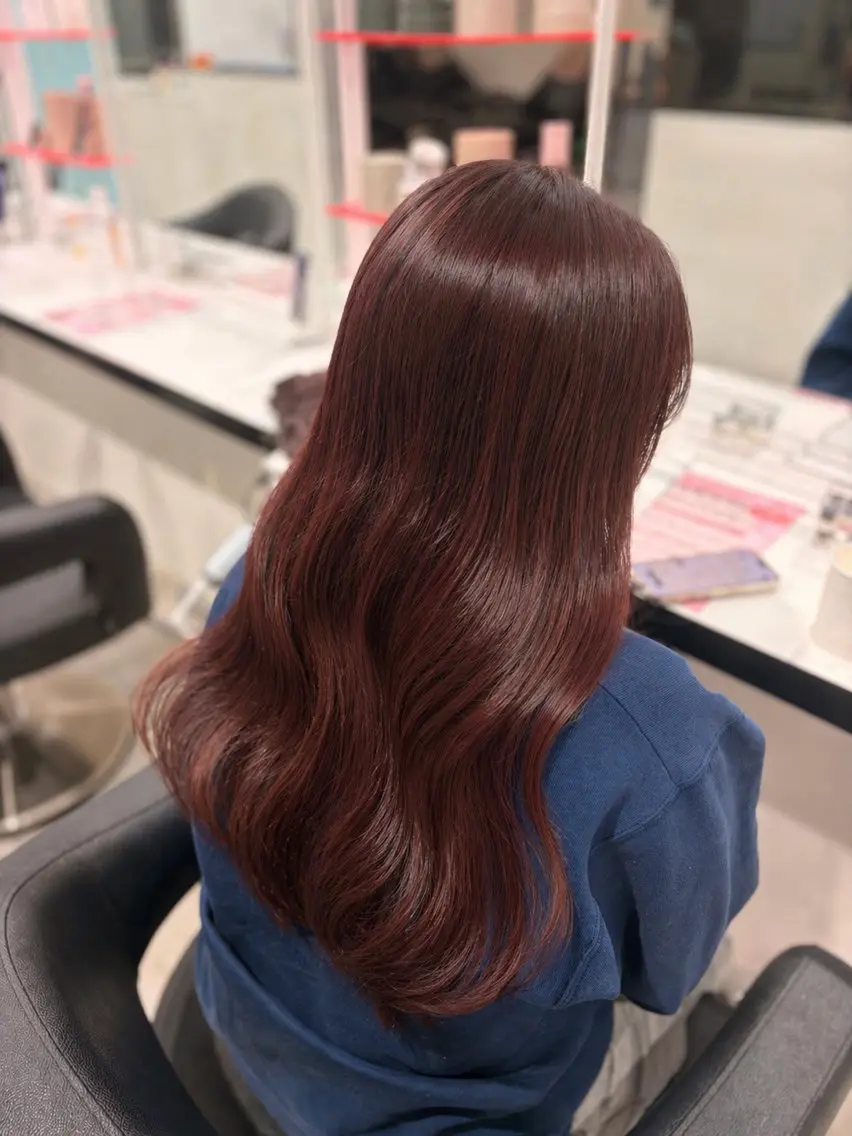 ロング カラー ヘアカラー 韓国風カラー🇰🇷 /kotona️🫧のヘアスタイル