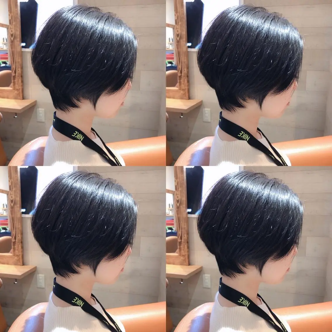 ショート カラー カット トリートメント レイヤー×艶髪特化 マネージャー安藤光司のヘアスタイル