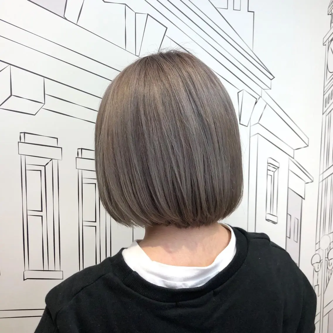 ショート カラー レイヤー,ボブ / 彩未のヘアスタイル