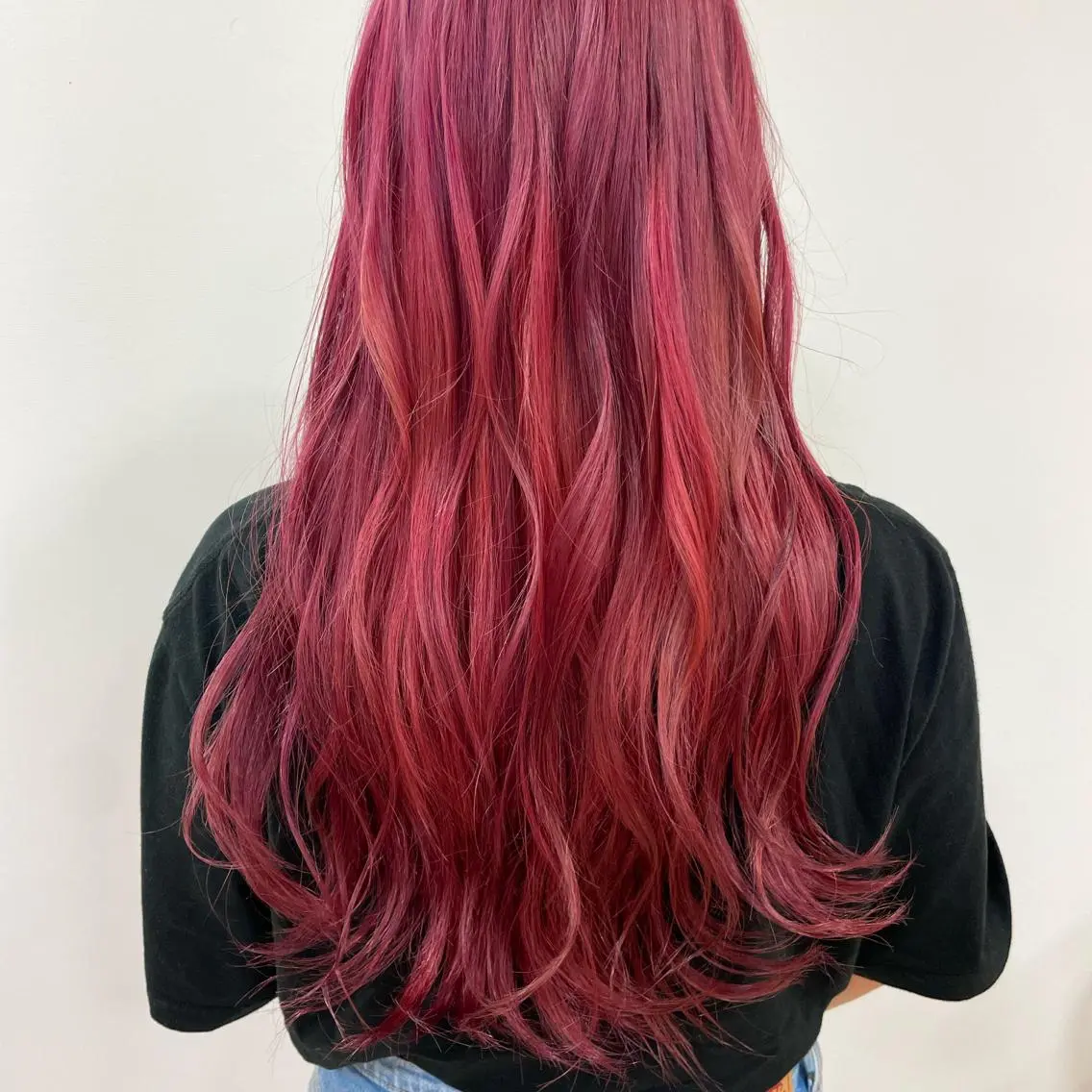 ロング カラー ヘアアレンジ ヘアカラー トリートメント ヘッドスパ 🍒KIKUCHI KANAE🍒のヘアスタイル
