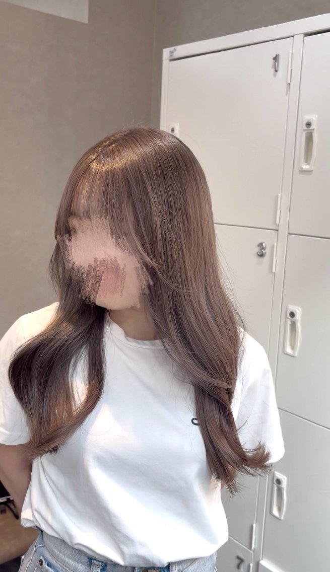 ロング 吉田 光佑のヘアスタイル