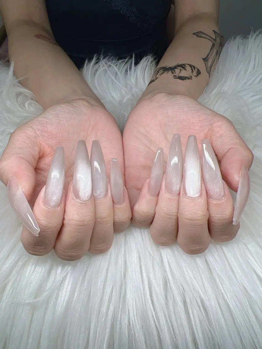 ネイル ハンドネイル Lee Nails チップ長さだし専門店のネイルデザイン