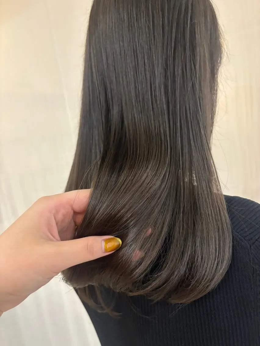 🤍似合わせカット+アディクシーカラー+ケアトリートメント【超音波アイロン付】の写真