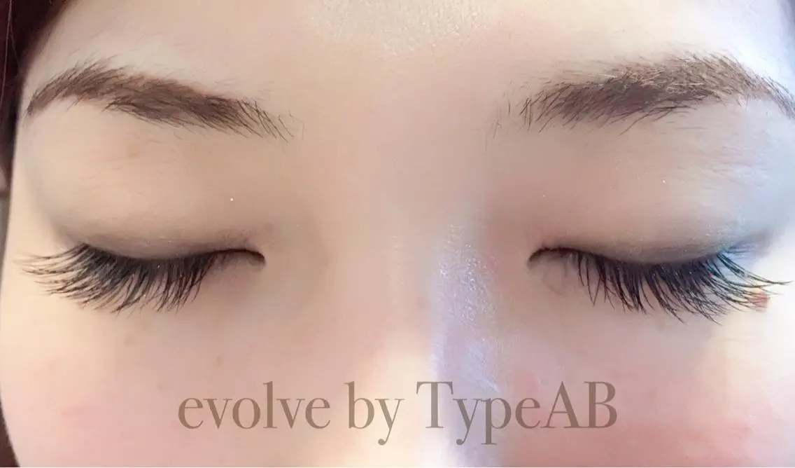 マツエク・マツパ Jカール 目尻長め evolve  by TypeABのマツエク・マツパデザイン