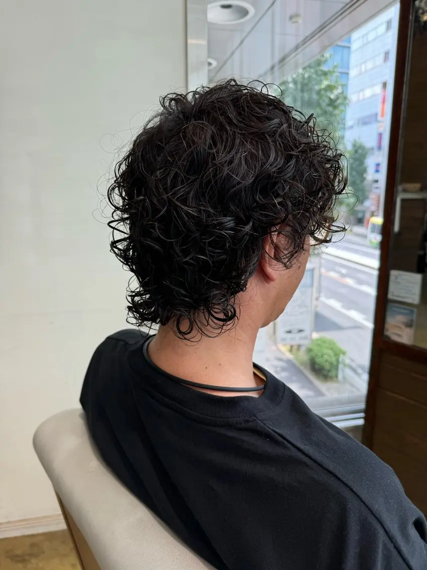 当日予約限定‼️メンズカット＋パーマ🌀の写真