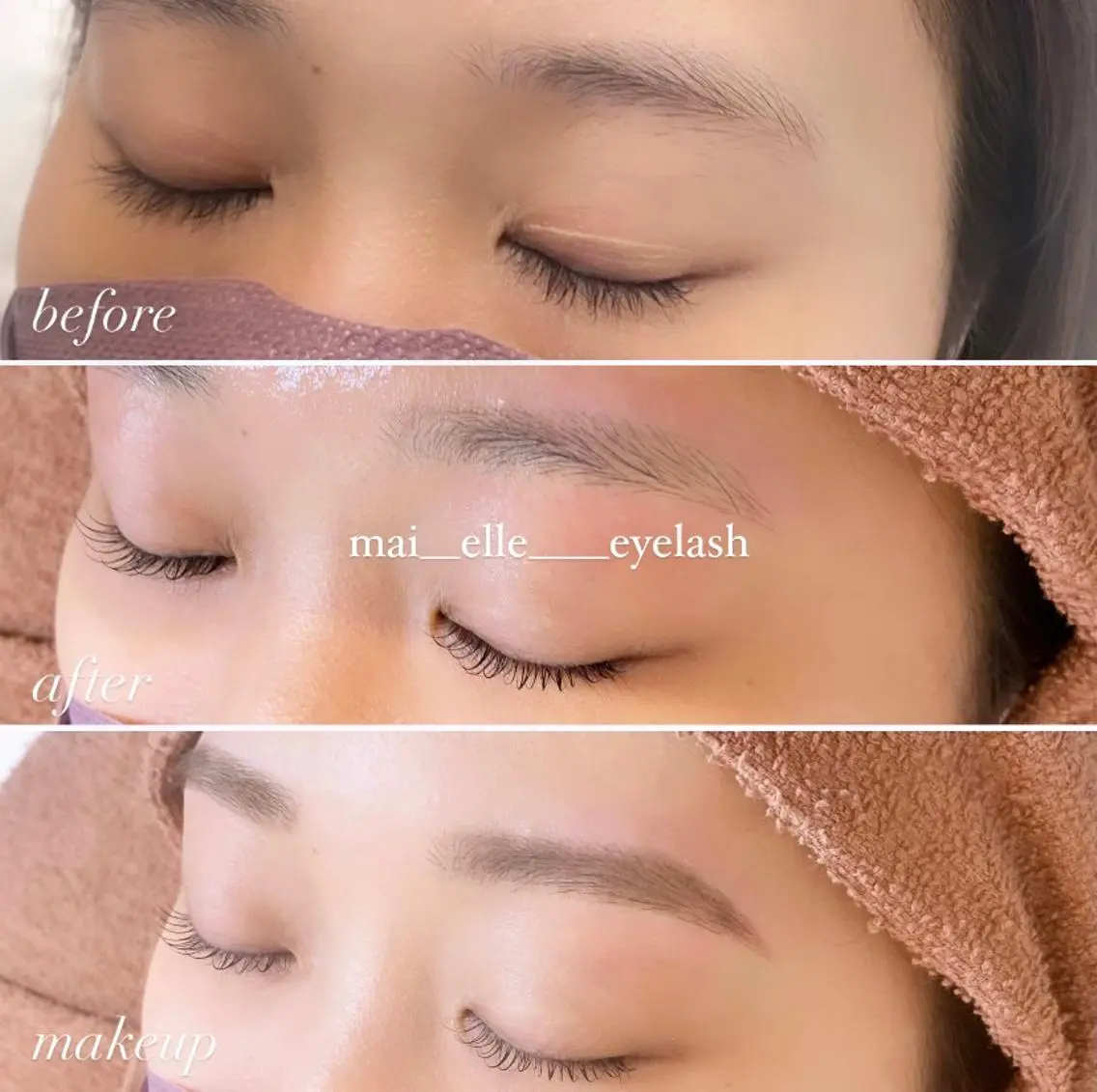 マツエク・マツパ アイブロウ ふわ眉✴︎うぶ眉 🌸maiの眉毛・アイブロウイメージ