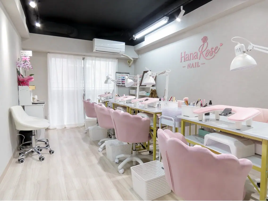 ネイル 韓国ネイル 水色 マグネットネイル ニュアンスネイル オフィスネイル ハンドネイル Hana Rose Nailのネイルデザイン