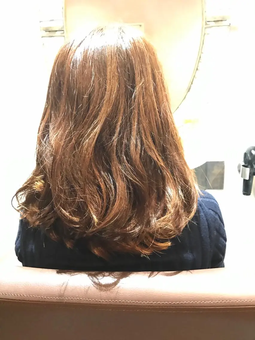 #髪質改善 デジタルパーマエステ カット込の写真