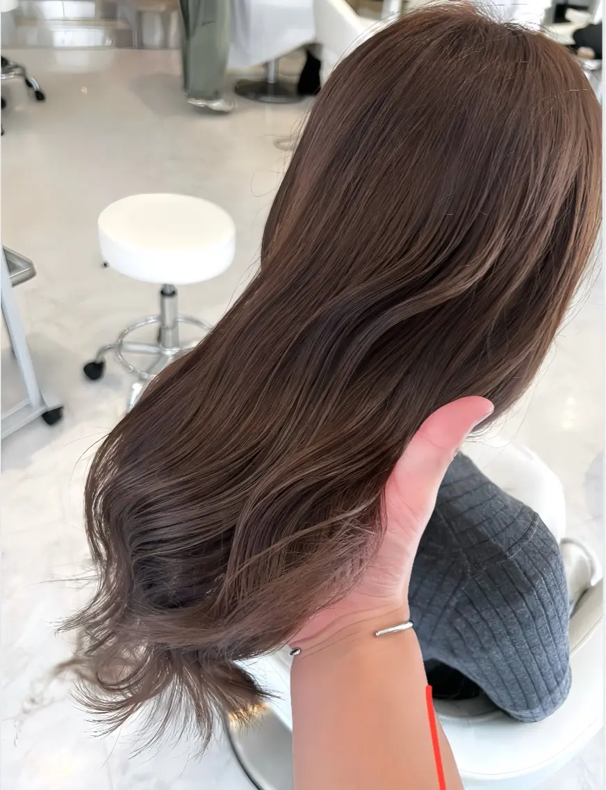 ミディアム ヘアカラー トリートメント ✨上品可愛い 垢抜けヘア/後藤✨のヘアスタイル