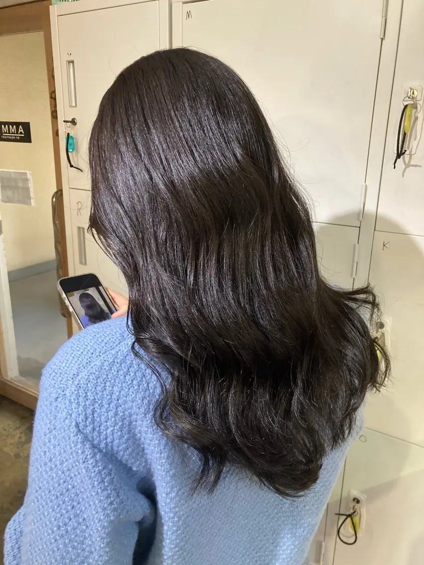 セミロング カラー グレージュ カット ヘアカラー トリートメント 🌸髪質改善特化🌸 店長 ゆうやのヘアスタイル
