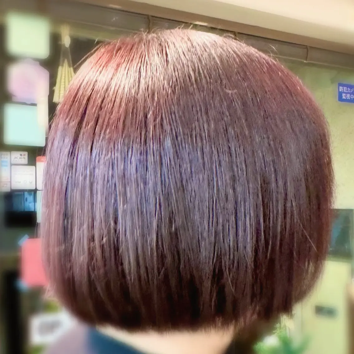 ショート カラー 松村 ゆうのヘアスタイル