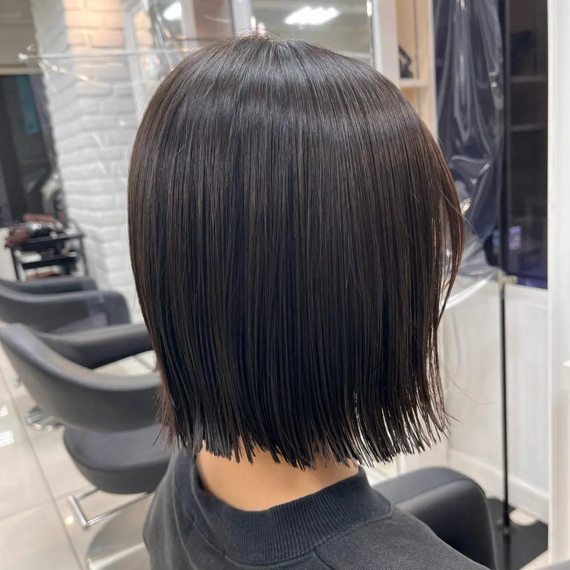 ショート ボブ カット 【メンズ縮毛矯正/ Ryoka】のヘアスタイル