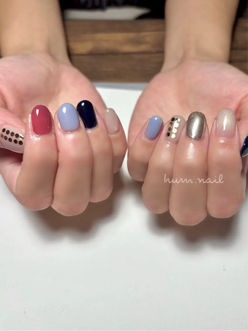 ネイル ハンドネイル Hum.nail (はむ.ねいる)のネイルデザイン