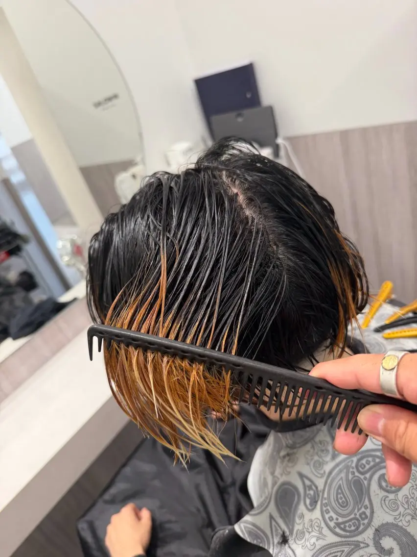 カラー メンズ 個室サロンKAITO メンズ特化美容師のヘアスタイル