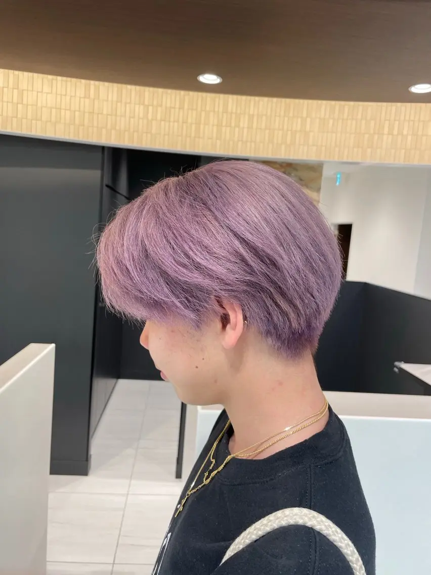 カラー メンズ メンズ特化ニュアンス パーマ　RYOのヘアスタイル