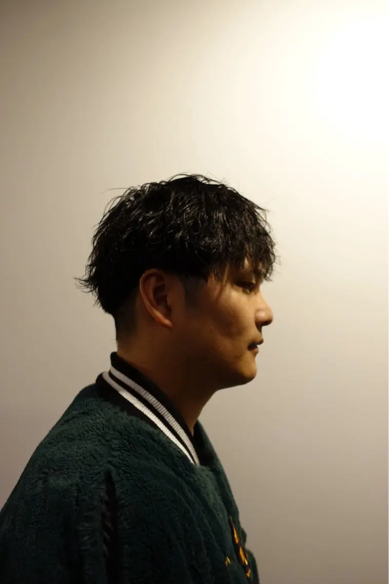 パーマ メンズ OjOmano ケンタのヘアスタイル