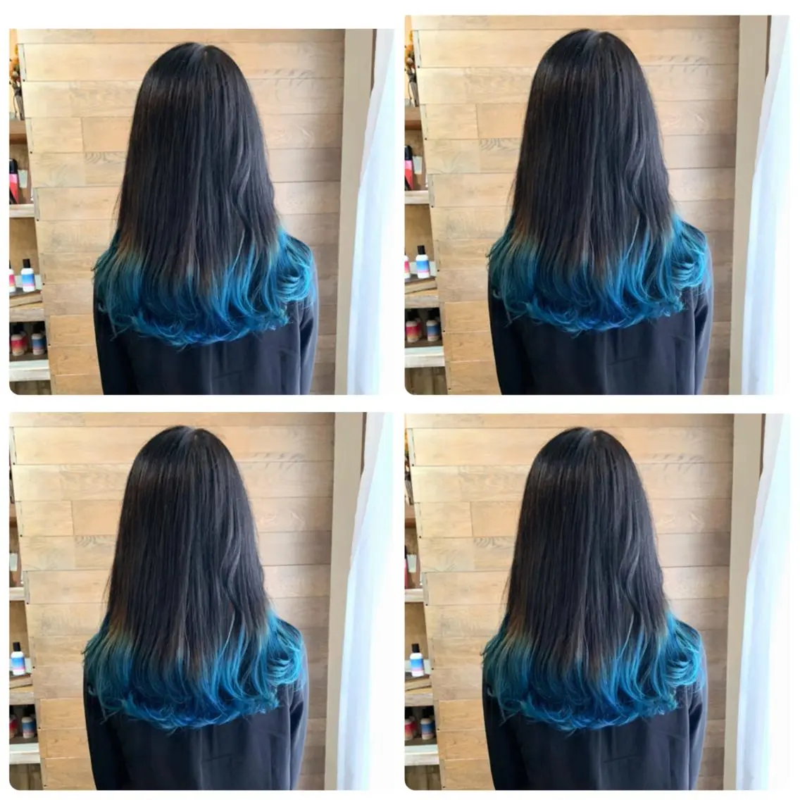 ロング カラー バレイヤージュ ブラウンカラー ココアブラウン デザインカラー グラデーションカラー カット ヘアカラー 京都大人女性ショート 徒歩1分/秋山のヘアスタイル