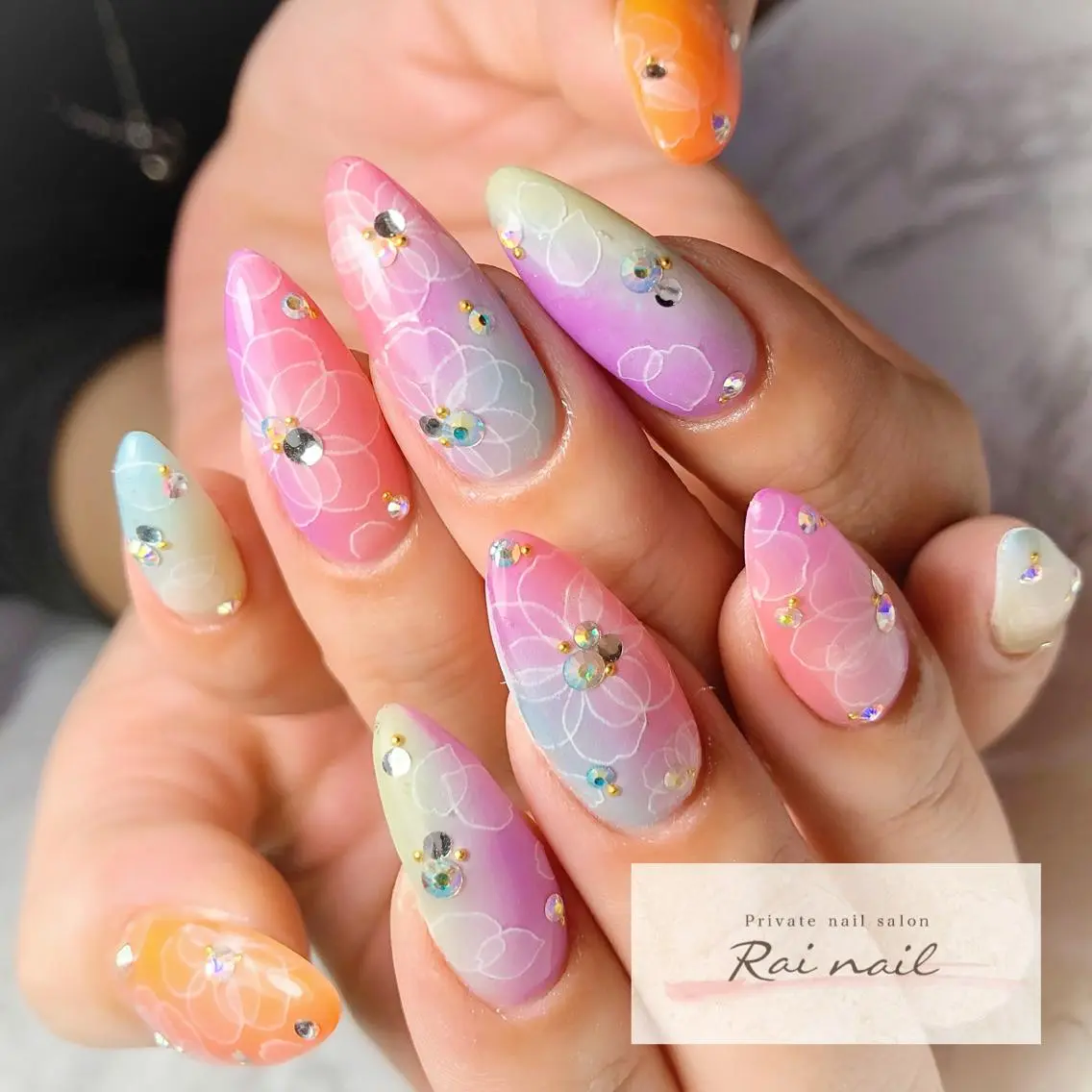 ネイル ハンドネイル Rai nail_ Risaのネイルデザイン